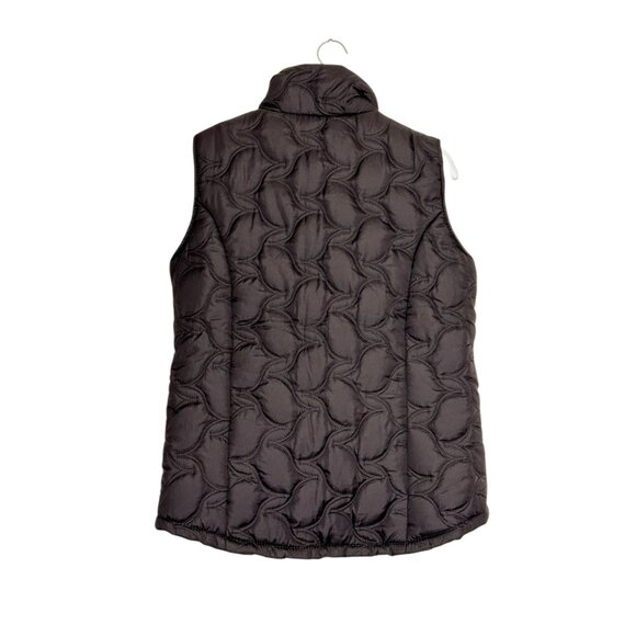 Sporto Women's Quilted Puffer Vest in Brown - Sz S - Picture 3 of 6